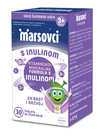 Marsovci - Tablete s inulinom